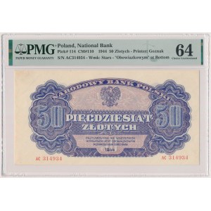 50 złotych 1944 ...owym - AC