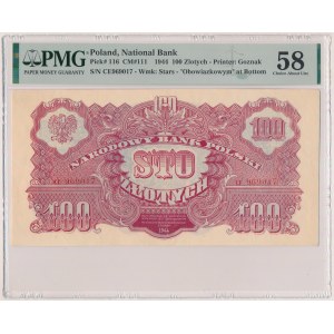 100 złotych 1944 ...owym - CE