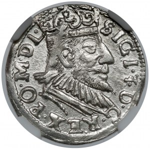 Zygmunt III Waza, Trojak Poznań 1593 - menniczy