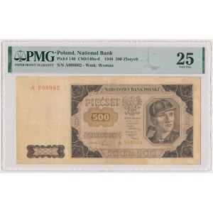 500 złotych 1948 - A