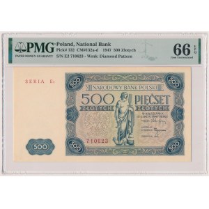 500 złotych 1947 - E2