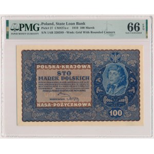 100 mkp 1919 - IA Serja R (Mił.27b)