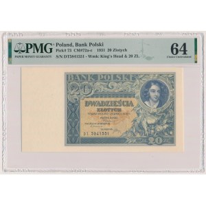 20 złotych 1931 - DT