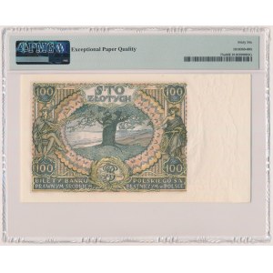 100 złotych 1934 - kropka między literami serii