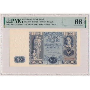 20 złotych 1936 - AE