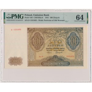 100 złotych 1941 - D