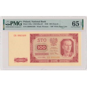 100 złotych 1948 - ER