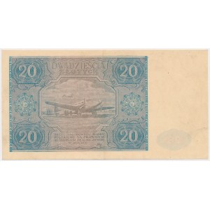 20 złotych 1946 - NIEBIESKA