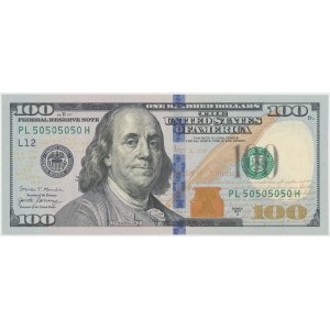 USA, 100 Dollars 2017 - 50505050