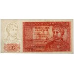 Londyn, 10 złotych 1939 - E