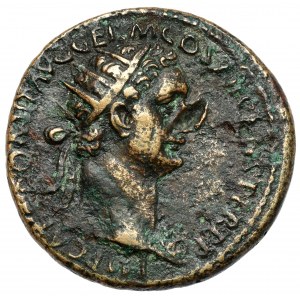 Domitian (81-96 AD) AE Dupondius