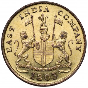 British India, Madras Presidency, 5 cash 1803