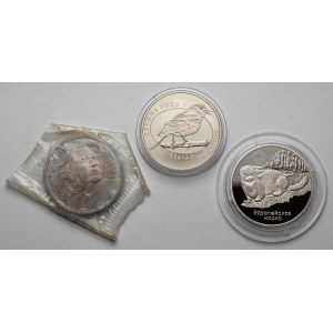 USSR and Belarus, 1 ruble 1988-2007, lot (3pcs)