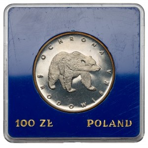 100 złotych 1983 Niedźwiedź