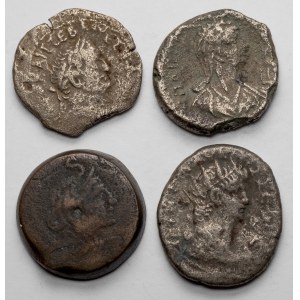 Alexandria, Tetradrachms and bronze, lot (4pcs)