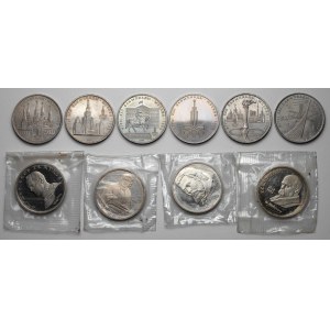 Russia / USSR, 1 ruble 1977-1990 (10pcs)