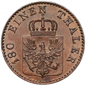 Preussen, Friedrich Wilhelm IV, 2 Pfennige 1852-A Berlin