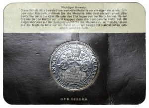 Jan Paweł II medal SREBRO, Austria, Salzburg 1980