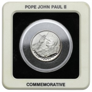10,000 zl 1988 John Paul II Thin Cross