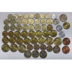 Mostly Kenia and Cyprus, lot of 59 coins