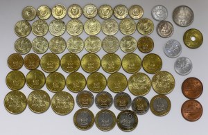 Mostly Kenia and Cyprus, lot of 59 coins