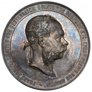 Austria, Franciszek Józef I, Medal 1893 - wystawa w Tyrolu