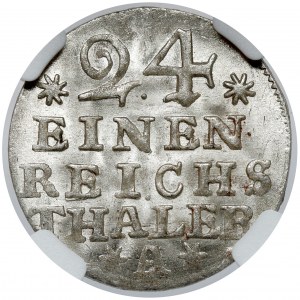 Preussen, Friedrich II, 1/24 taler 1756-A, Berlin