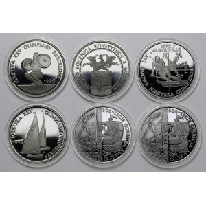 200.000 złotych 1991-1992, zestaw (6szt)