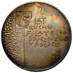 75 lat Ruchu Filatelistycznego w Polsce 1893-1968