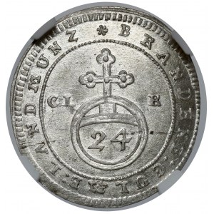 Brandenburg-Bayreuth, Friedrich, 1/24 taler 1753 CLR