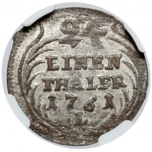 August III Sas, 1/24 talara 1761 L, Lipsk