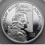 10 złotych 2005 Poniatowski - popiersie i półpostać (2szt)