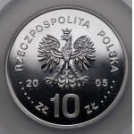 10 złotych 2005 Poniatowski - popiersie i półpostać (2szt)