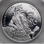 10 złotych 2005 Poniatowski - popiersie i półpostać (2szt)