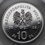 10 złotych 2005 Poniatowski - popiersie i półpostać (2szt)