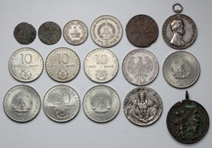 Coins and medals MIX, lot (16pcs)
