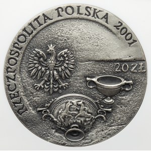 20 złotych 2001 Szlak bursztynowy