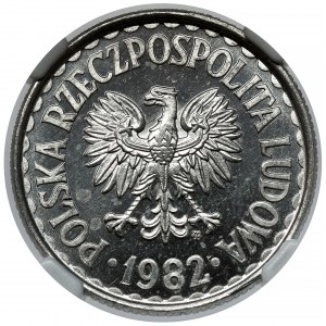 1 złoty 1982 - PROOF LIKE