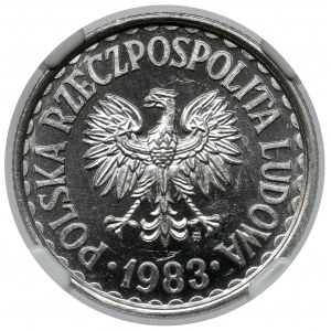 1 złoty 1983 - PROOF LIKE