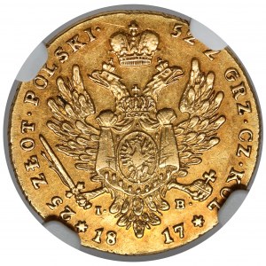 25 złotych polskich 1817 IB - pierwsze