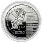 Francja, 1 1/2 euro 2005 - 195 rocznica urodzin Chopina