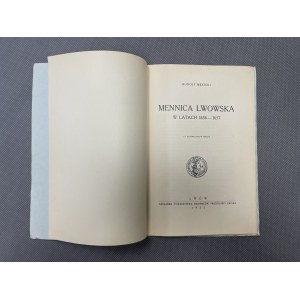 Die Lemberger Münzstätte von 1656 bis 1657, Mękicki 1932