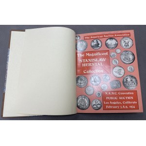 Stanisław HERSZTAL - Katalog aukcyjny kolekcji 1974 r. - w dobrej oprawie półskórkowej