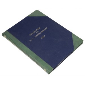 Katalog aukcyjny kolekcji Karolkiewicza 2000 r. - bardzo ładna oprawa w półskórek
