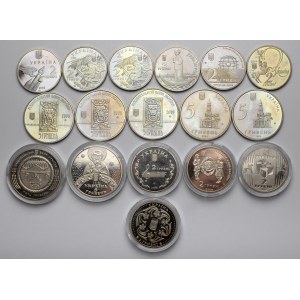 Ukraine, set of commemorative and collector coins (17pcs)