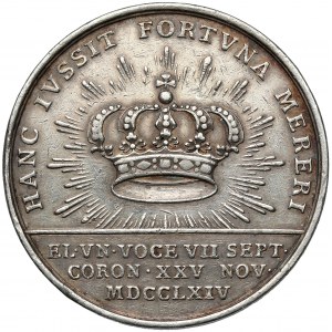 Poniatowski, Medal koronacyjny 1764 r. (Pingo)