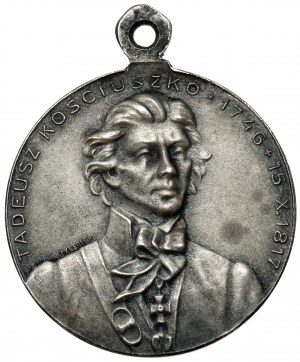 Medal Tadeusz Kościuszko - pochowany na Wawelu 1917