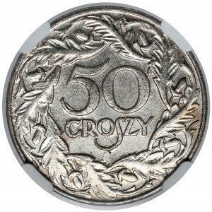 50 groszy 1938 - niklowane