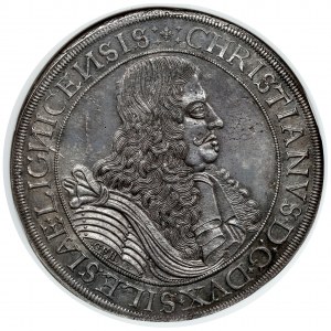 Silesia-Liegnitz-Brieg, Christian, Thaler 1671 CBS, Brieg