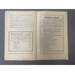 Katalog ofertowy - duża oferta wydawnictw numizmatycznych - Antykwariat WIEDZA J. Münnich, Poznań 1926